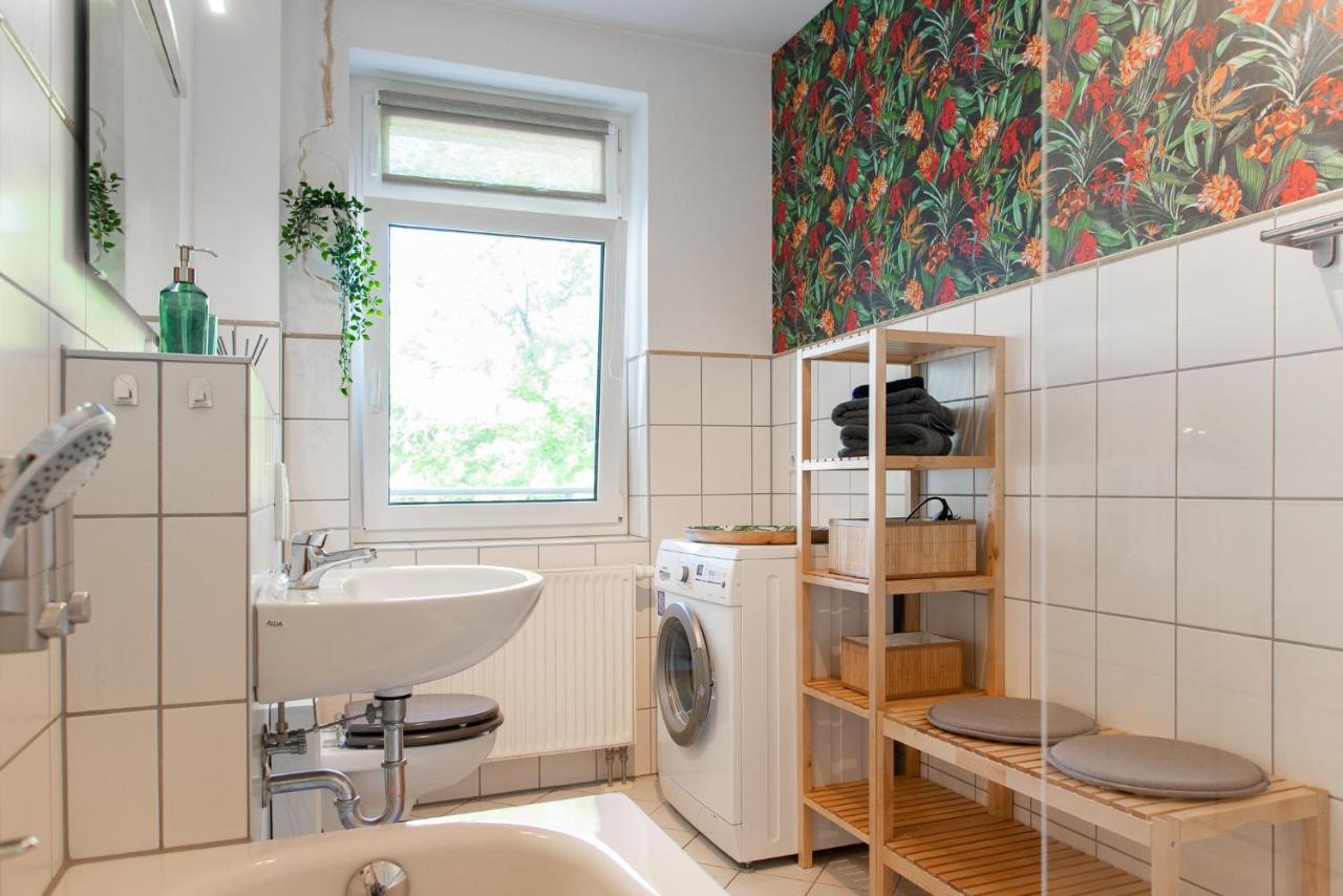 Stilvolles Apartment - Balkon, Netflix, Nespresso, Zentral, Messe 켐니츠 외부 사진