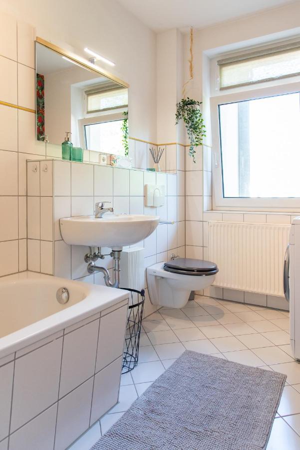 Stilvolles Apartment - Balkon, Netflix, Nespresso, Zentral, Messe 켐니츠 외부 사진