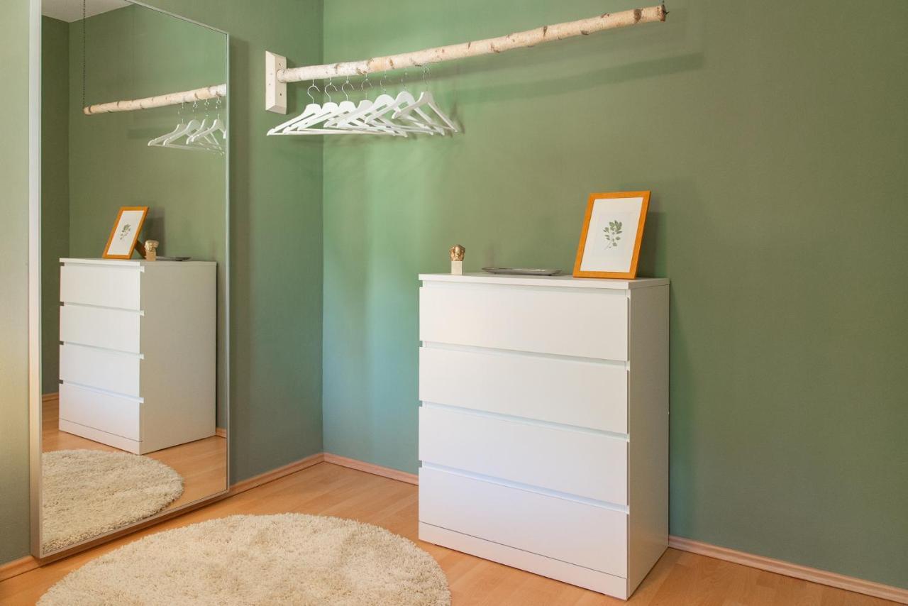 Stilvolles Apartment - Balkon, Netflix, Nespresso, Zentral, Messe 켐니츠 외부 사진