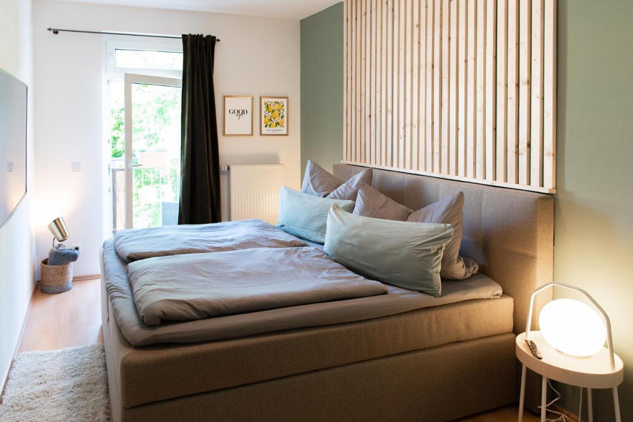 Stilvolles Apartment - Balkon, Netflix, Nespresso, Zentral, Messe 켐니츠 외부 사진