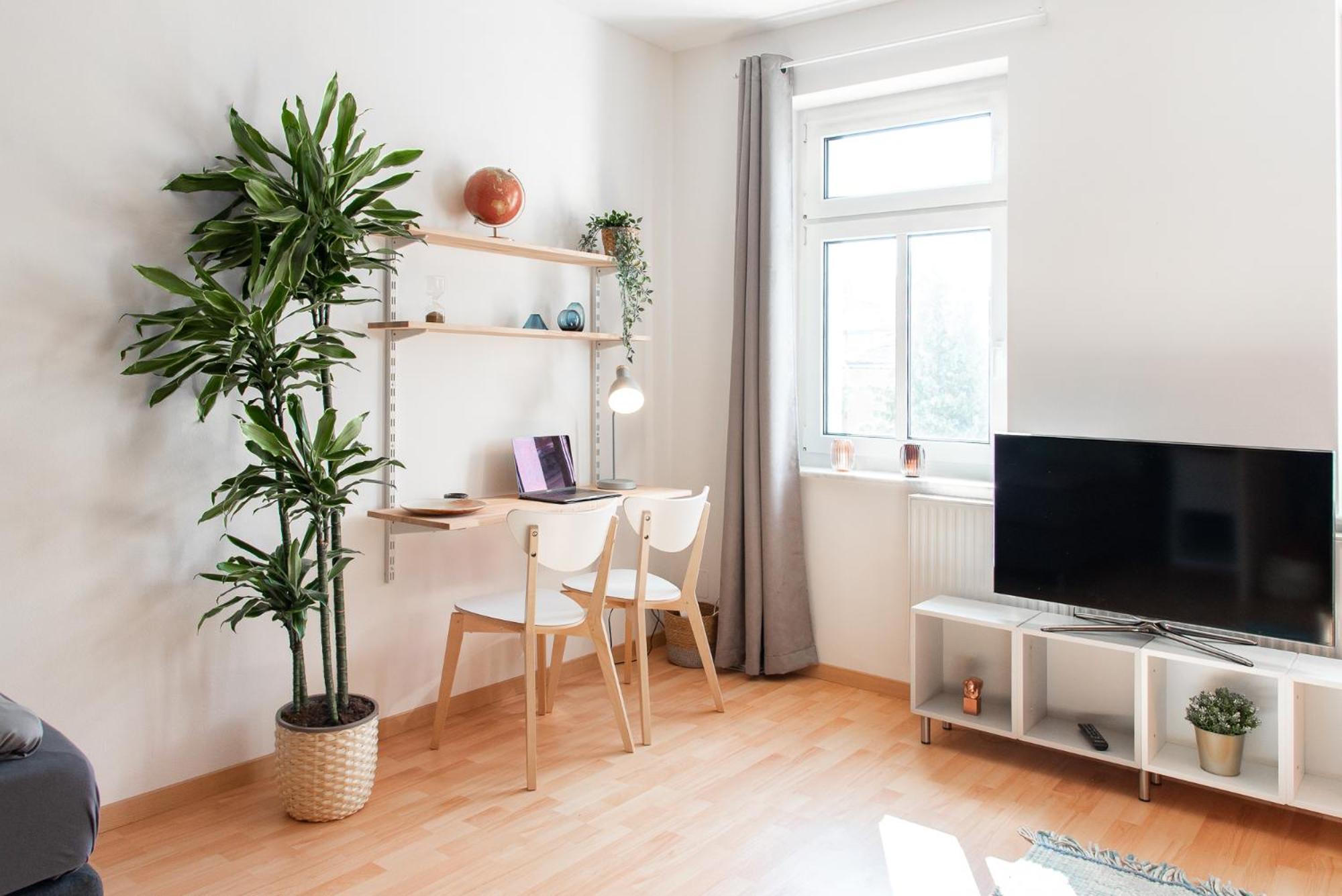 Stilvolles Apartment - Balkon, Netflix, Nespresso, Zentral, Messe 켐니츠 외부 사진
