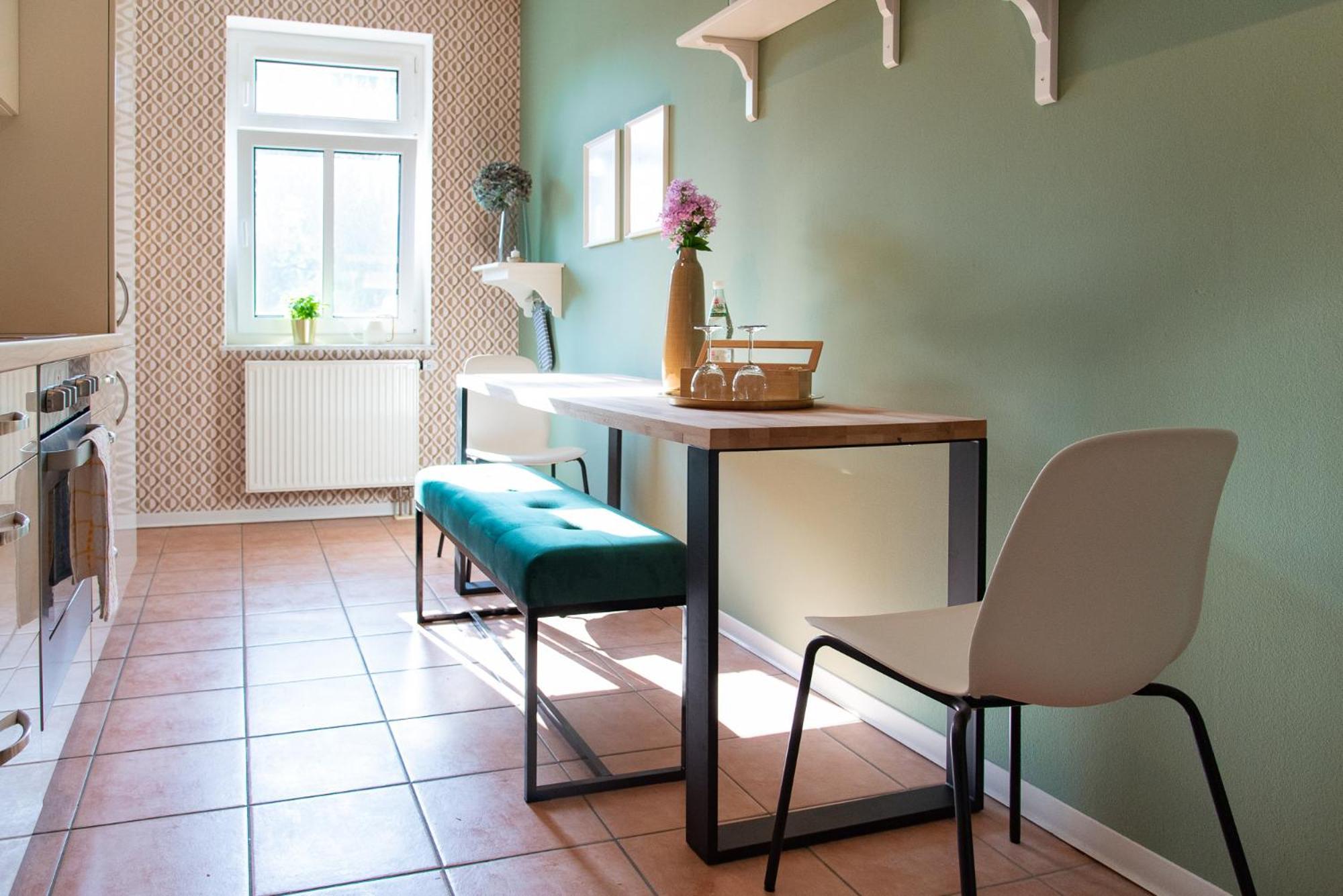 Stilvolles Apartment - Balkon, Netflix, Nespresso, Zentral, Messe 켐니츠 외부 사진