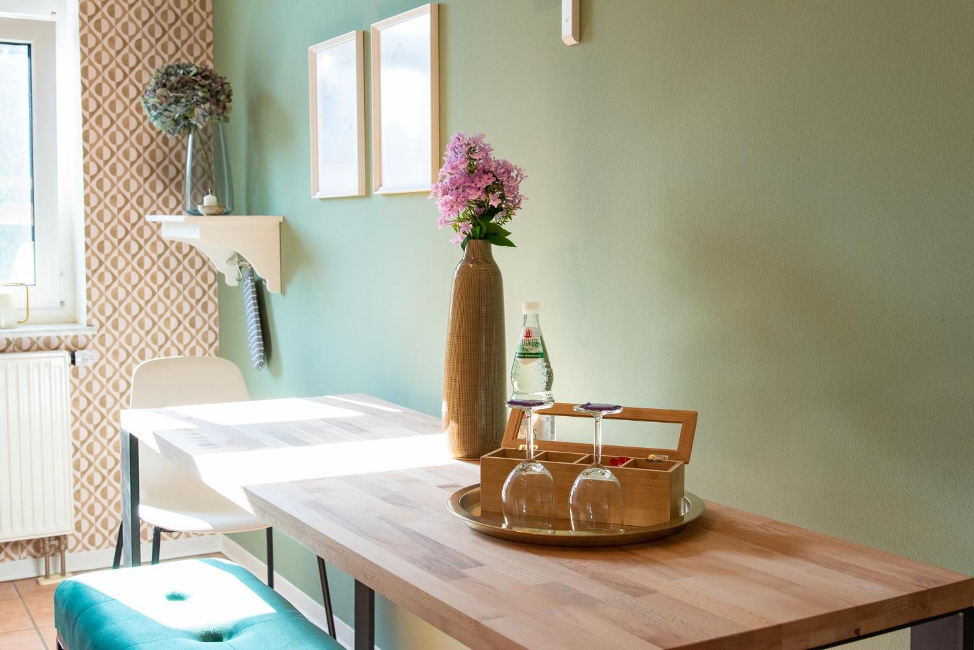 Stilvolles Apartment - Balkon, Netflix, Nespresso, Zentral, Messe 켐니츠 외부 사진