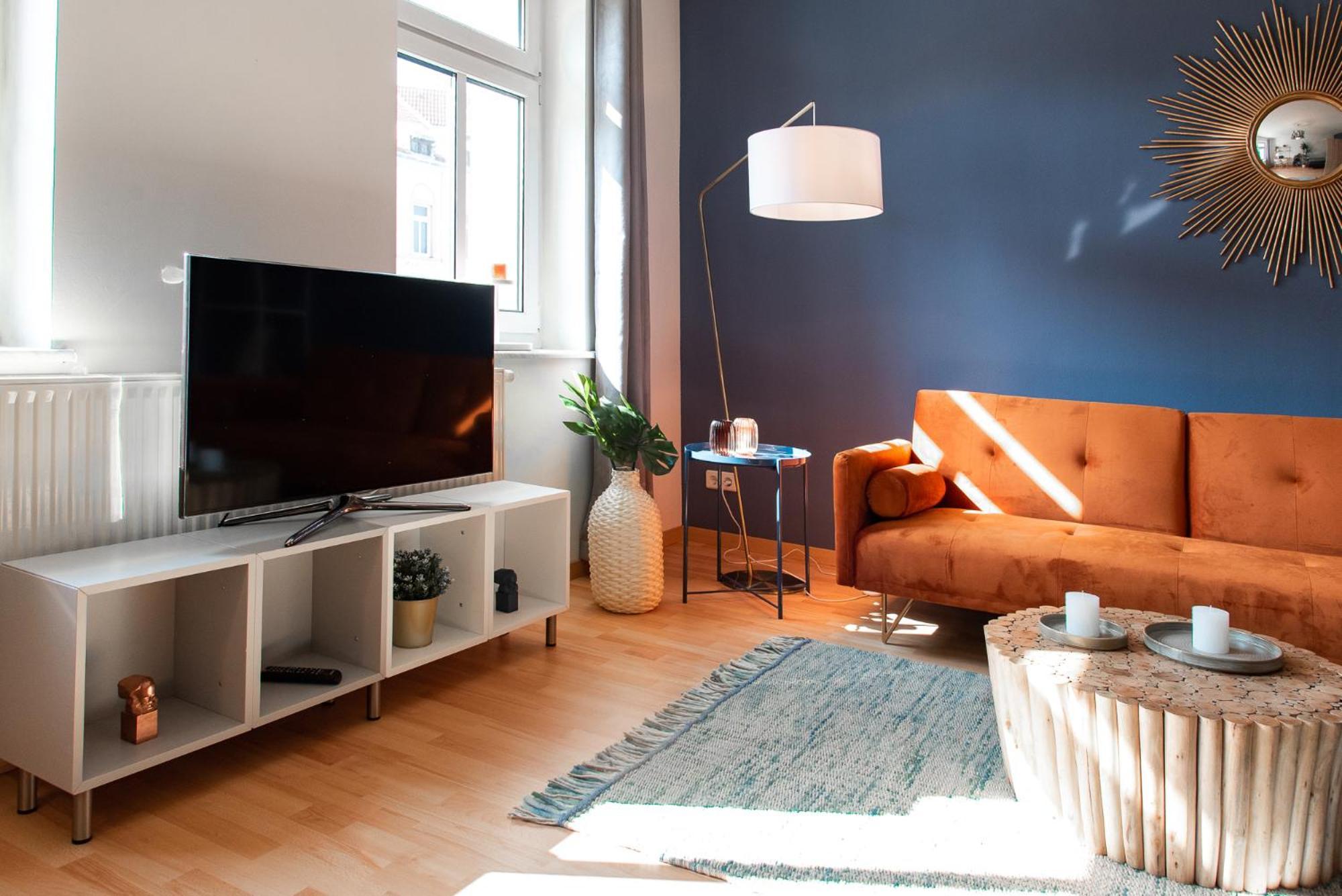 Stilvolles Apartment - Balkon, Netflix, Nespresso, Zentral, Messe 켐니츠 외부 사진