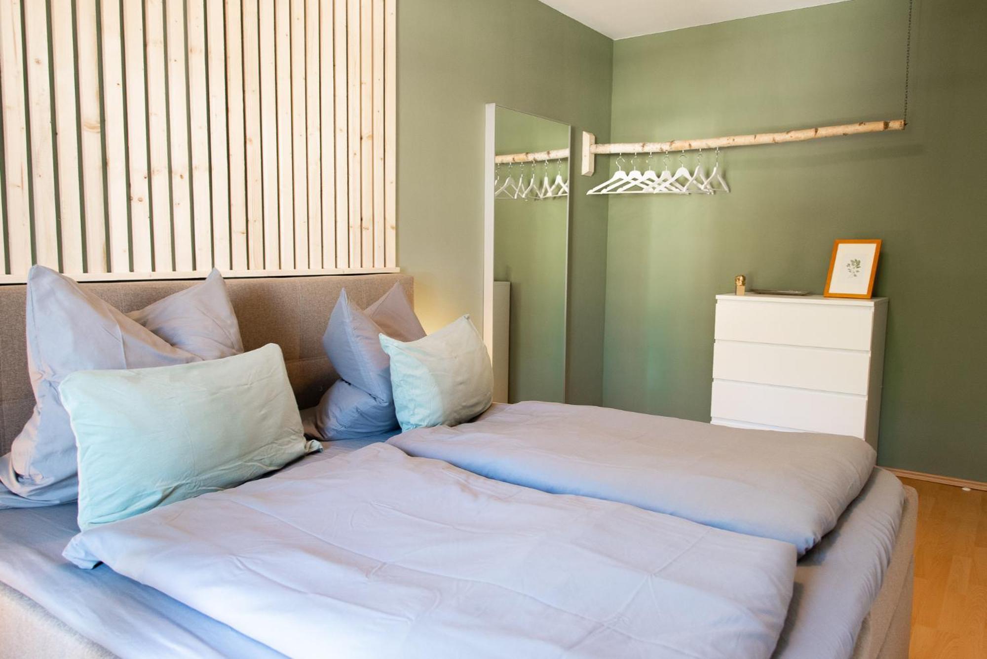 Stilvolles Apartment - Balkon, Netflix, Nespresso, Zentral, Messe 켐니츠 외부 사진