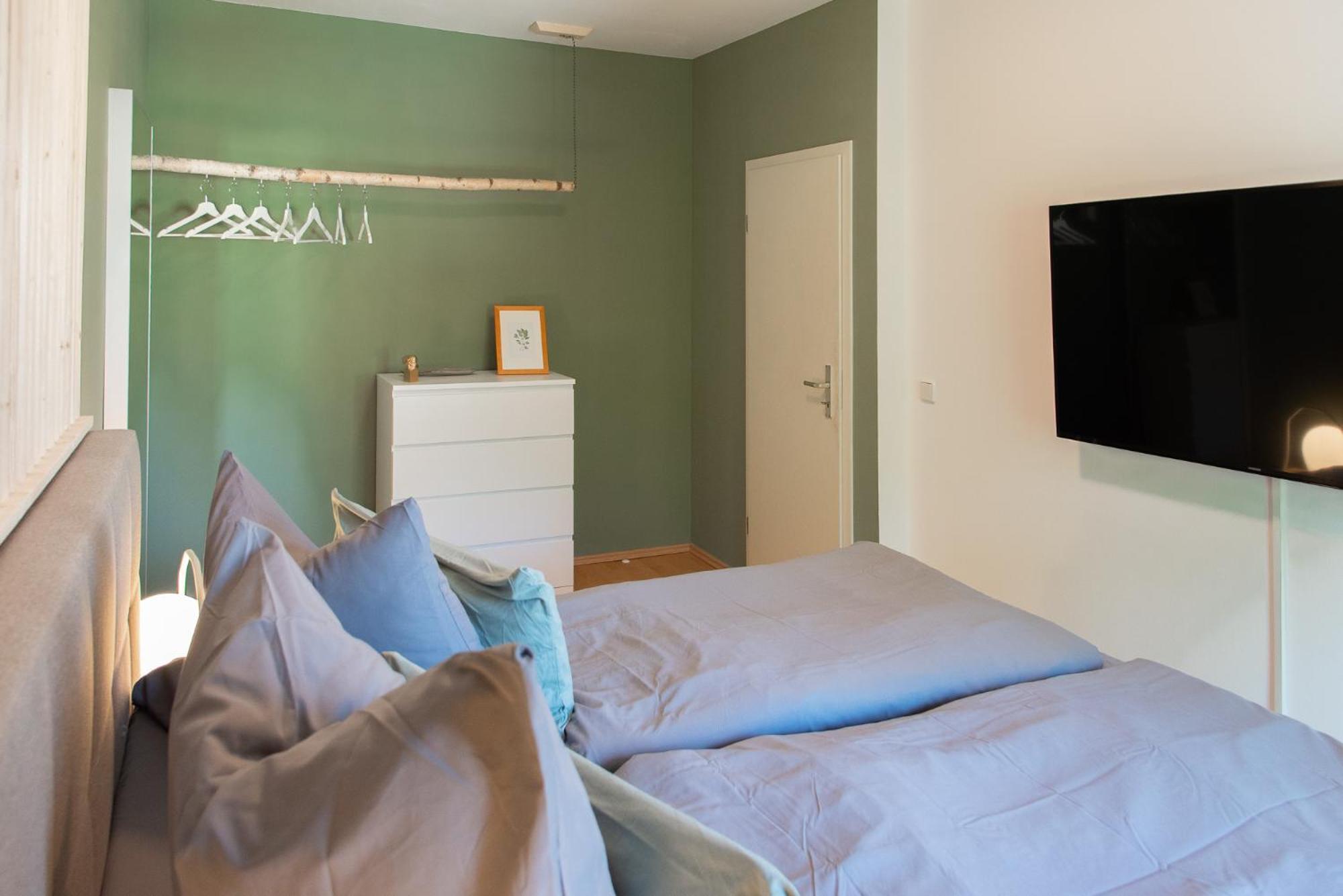 Stilvolles Apartment - Balkon, Netflix, Nespresso, Zentral, Messe 켐니츠 외부 사진